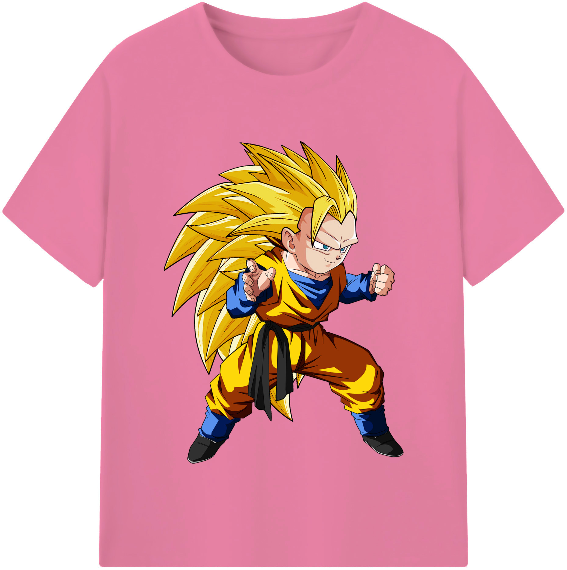 （画像用） ドラゴンボール ベジータ四世（Bejīta Yonsei）DRAGON BALL Vegeta IV 綿100％半袖Tシャツ（フロントプリント）